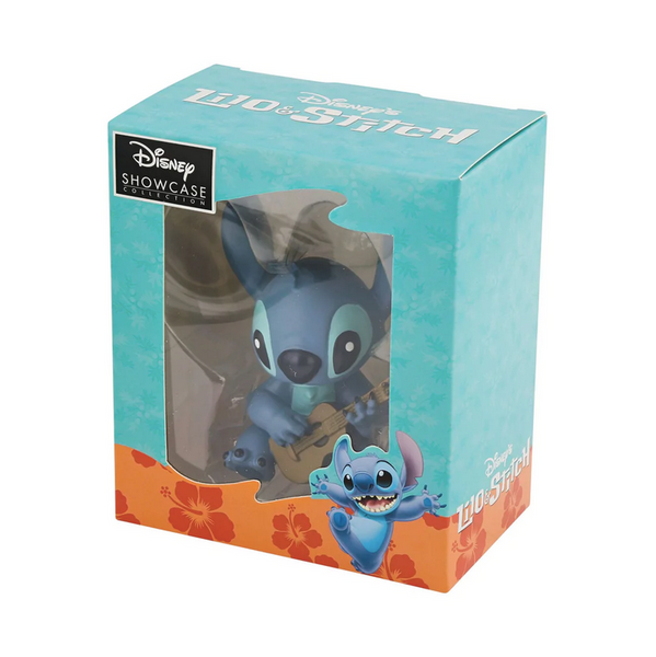 Stitch with Guitar Disney Showcase Mini Figurine in Gift Box