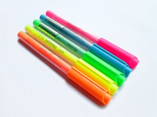 Kuretake Zig Highlighter Pen Neon Color Marker Japanese Stationery