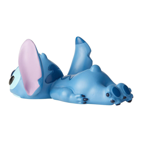 Stitch Laying Down Disney Showcase Mini Figurine in Gift Box