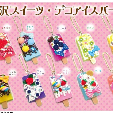 Zeitaku Sweets Popsicle Keychain Mascot