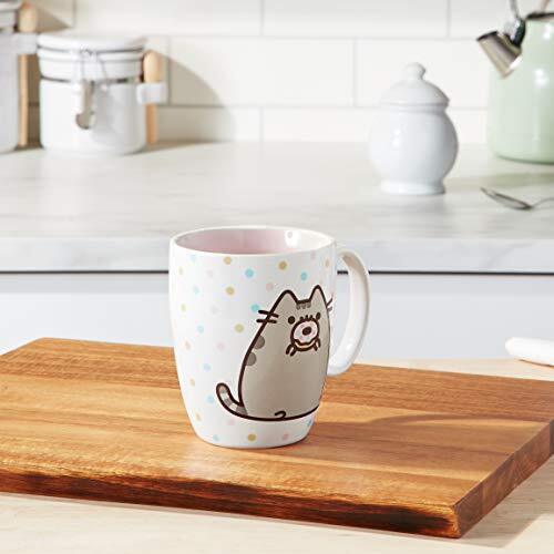 Pusheen Donut Mug in GIft Box Cat Stoneware Coffee Cup 12oz