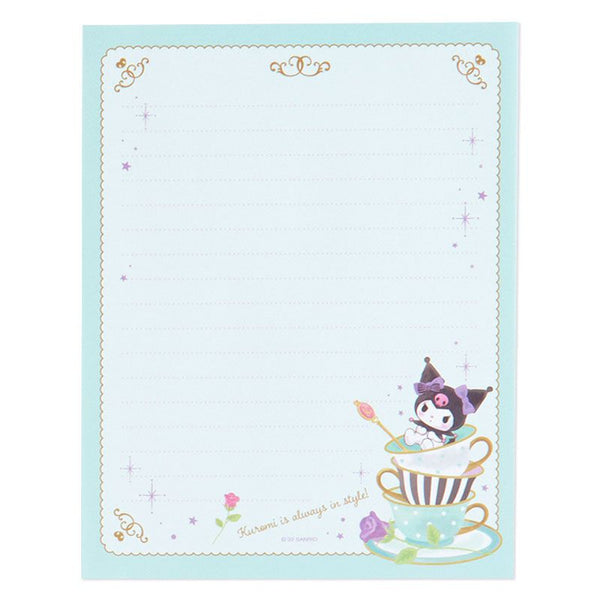 Kuromi Deluxe Letter Set with Stickers Sanrio Stationery (1 set)