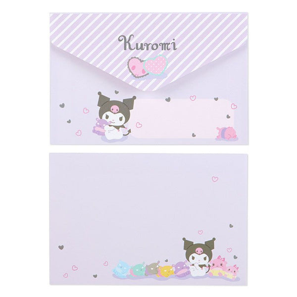 Kuromi Deluxe Letter Set with Stickers Sanrio Stationery (1 set)